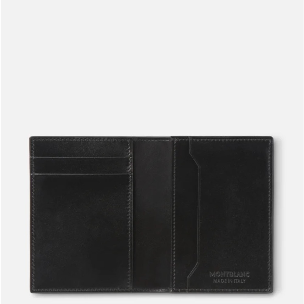 NWOT Mont Blanc Meisterstuck Leather Card Holder